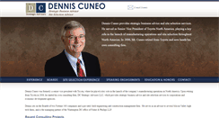 Desktop Screenshot of denniscuneo.com